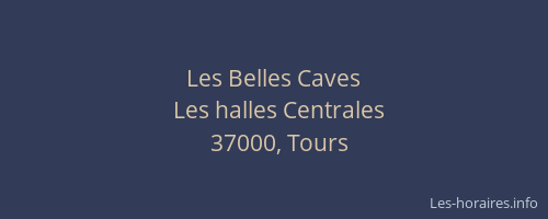 Les Belles Caves