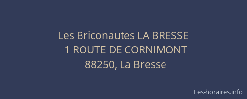 Les Briconautes LA BRESSE