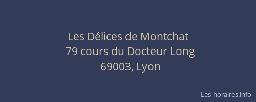 Les Délices de Montchat