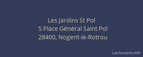 Les Jardins St Pol