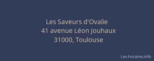 Les Saveurs d'Ovalie