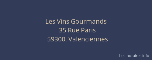 Les Vins Gourmands