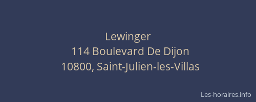 Lewinger