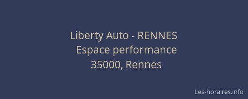 Liberty Auto - RENNES