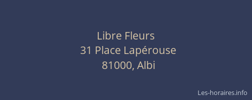 Libre Fleurs