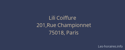 Lili Coiffure