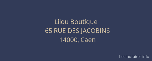 Lilou Boutique