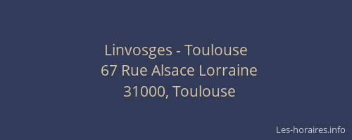 Linvosges - Toulouse