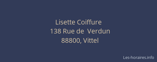 Lisette Coiffure