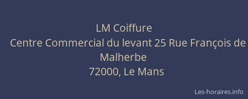 LM Coiffure