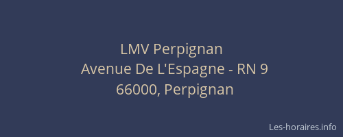 LMV Perpignan