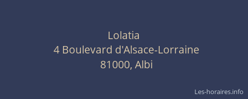 Lolatia