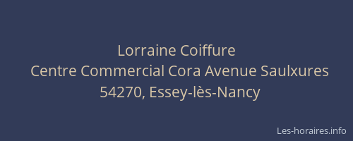Lorraine Coiffure
