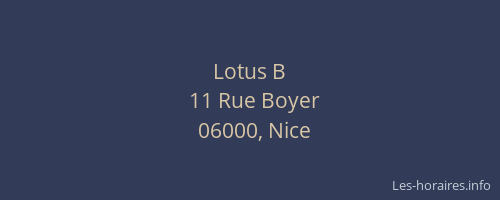 Lotus B