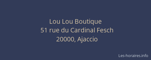 Lou Lou Boutique