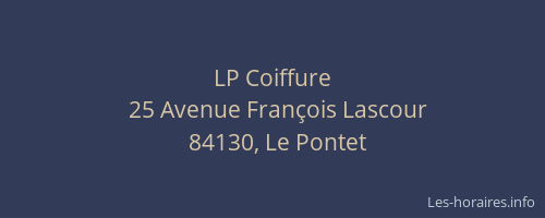 LP Coiffure