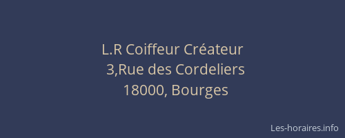 L.R Coiffeur Créateur