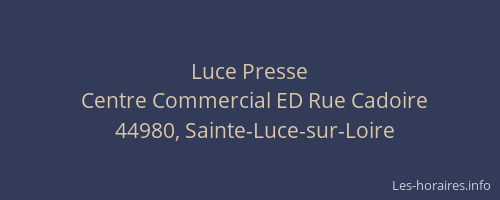 Luce Presse