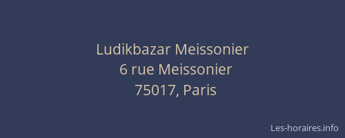 Ludikbazar Meissonier