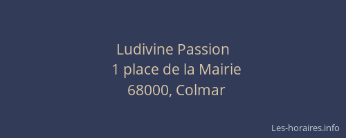 Ludivine Passion