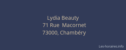 Lydia Beauty