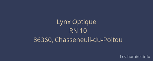 Lynx Optique