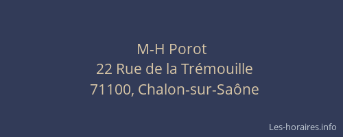 M-H Porot