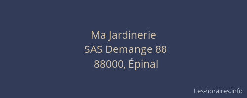 Ma Jardinerie