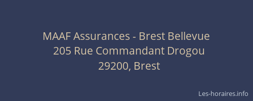 MAAF Assurances - Brest Bellevue