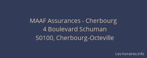 MAAF Assurances - Cherbourg