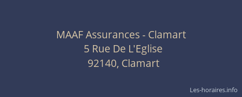 MAAF Assurances - Clamart