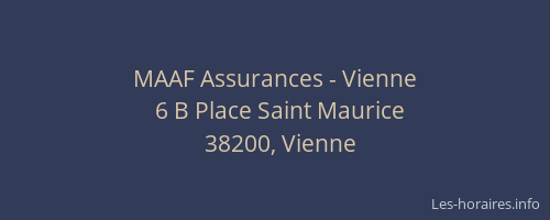 MAAF Assurances - Vienne