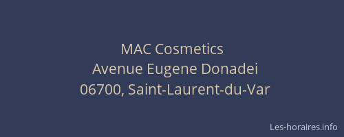 MAC Cosmetics