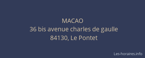 MACAO