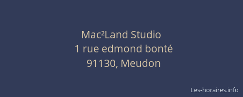 Mac²Land Studio