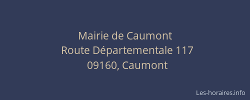 Mairie de Caumont