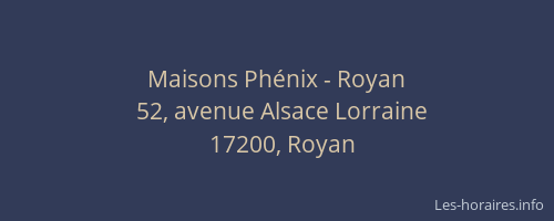 Maisons Phénix - Royan