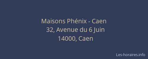 Maisons Phénix - Caen