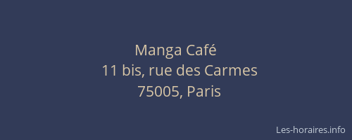 Manga Café