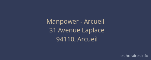 Manpower - Arcueil