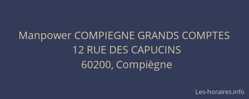 Manpower COMPIEGNE GRANDS COMPTES