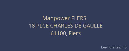 Manpower FLERS