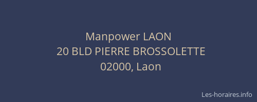 Manpower LAON
