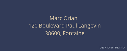 Marc Orian