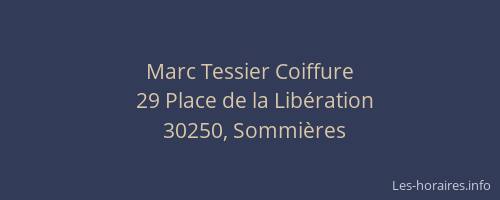 Marc Tessier Coiffure