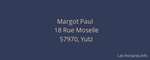Margot Paul