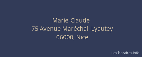 Marie-Claude