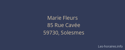 Marie Fleurs