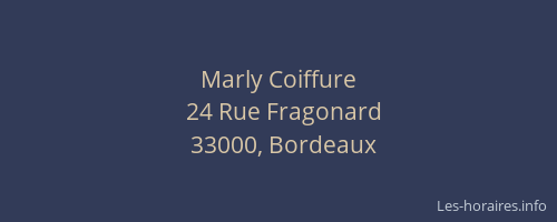 Marly Coiffure