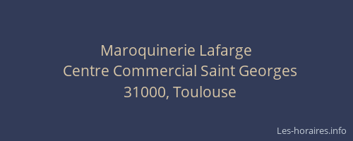 Maroquinerie Lafarge